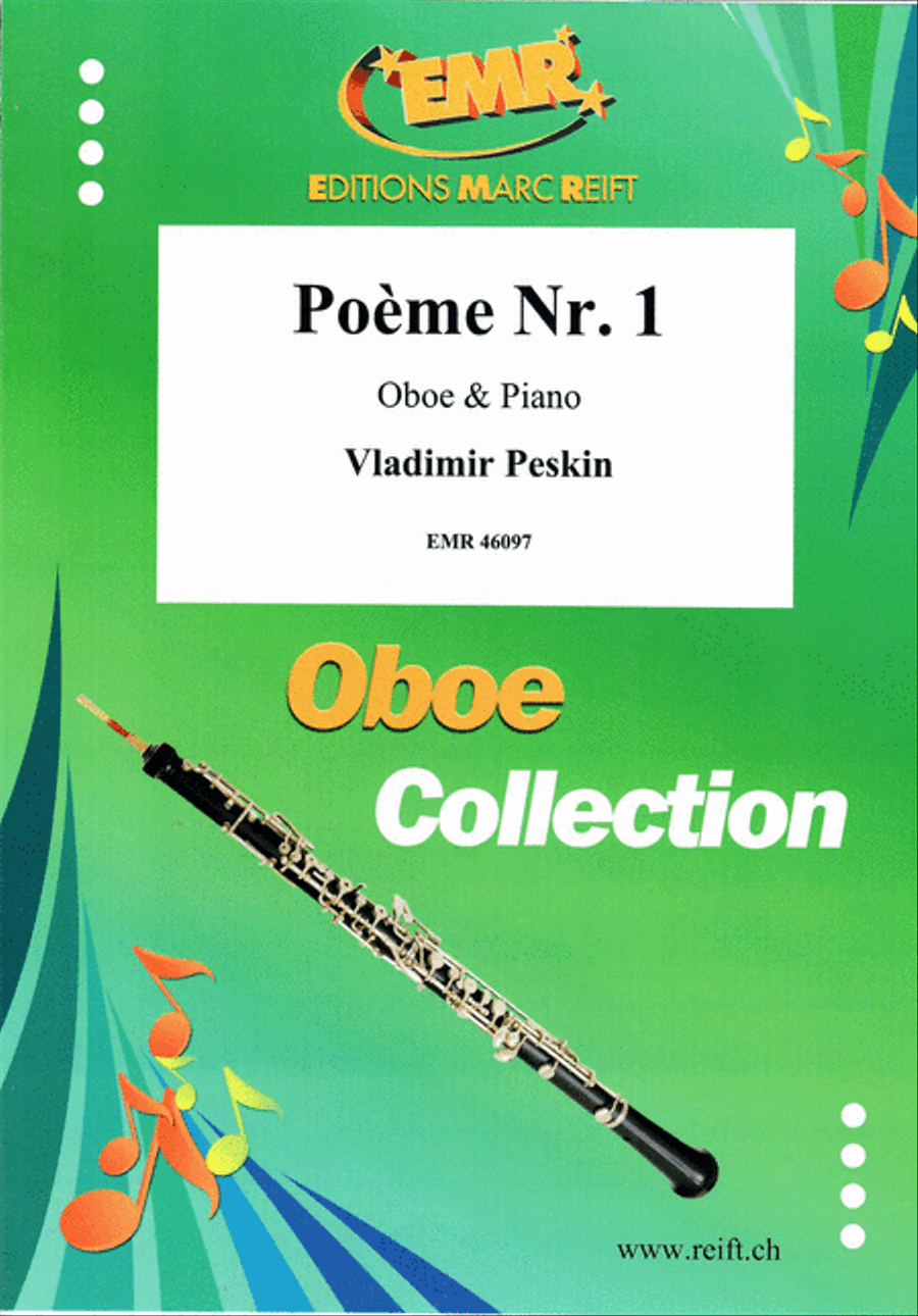 Poeme No. 1 Piano Accompaniment scores gallery preview page 1