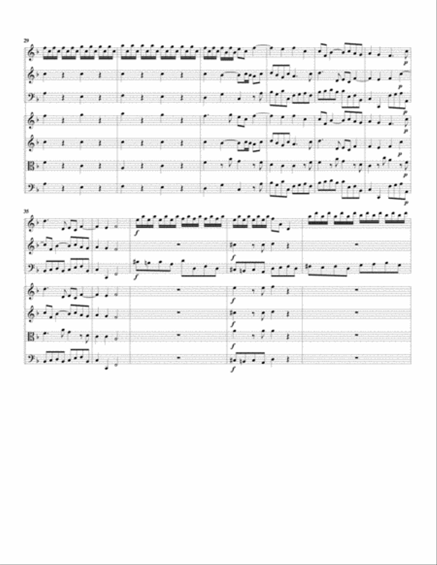 Concerto grosso, Op.6, no.12 (Original) String Trio scores gallery preview page 6