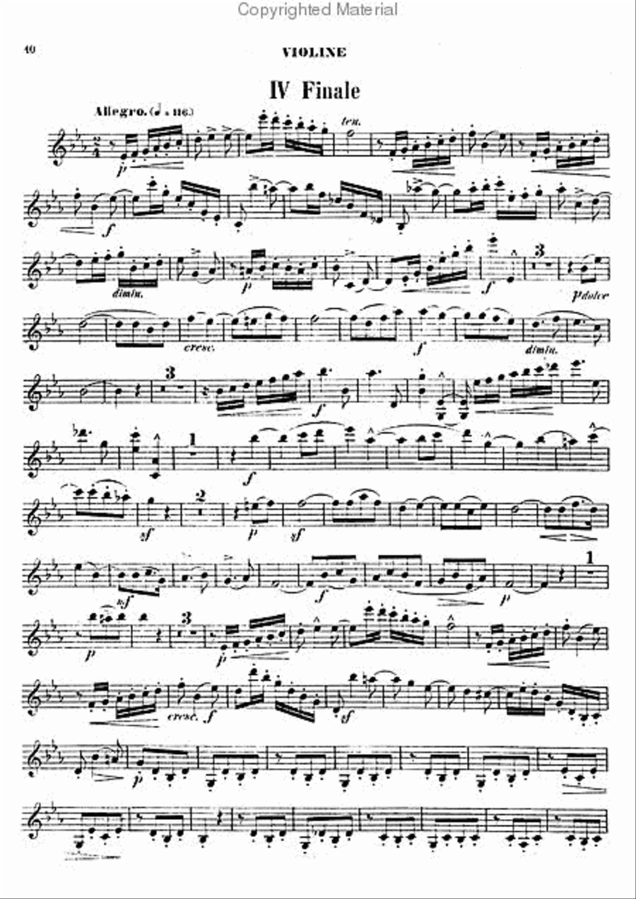 Nonet Clarinet scores gallery preview page 3