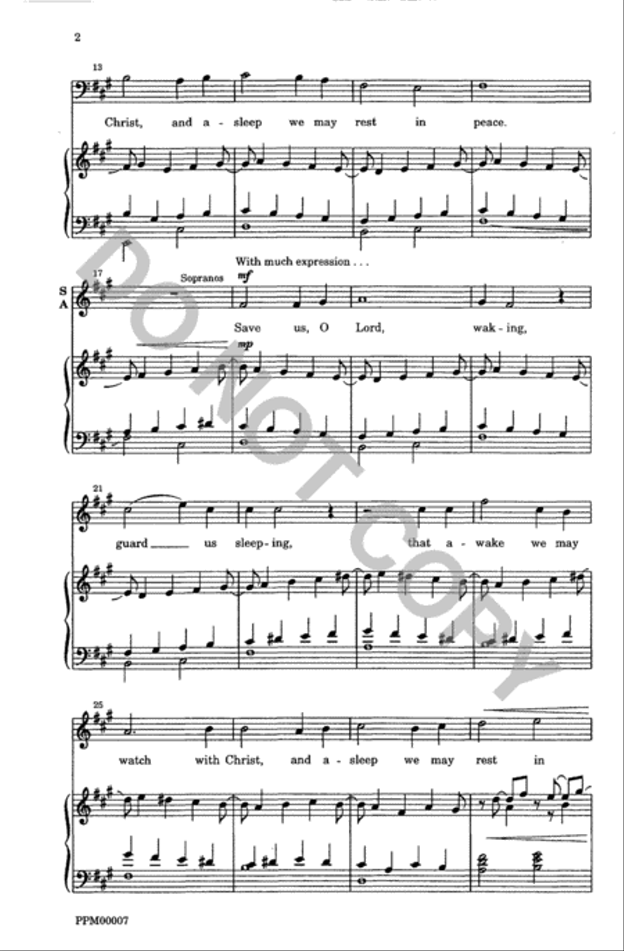 Save Us O Lord Save Us O Lord 4-Part scores gallery preview page 3
