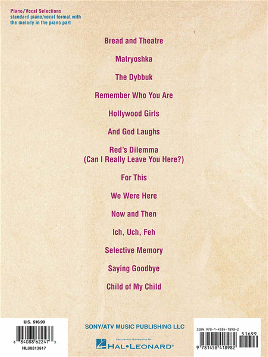 The People in the Picture Piano, Vocal scores gallery preview page 2
