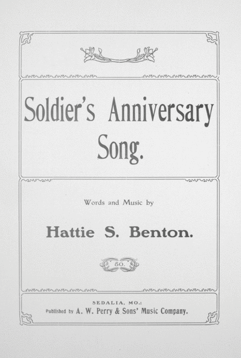 Soldier's Anniversary Song