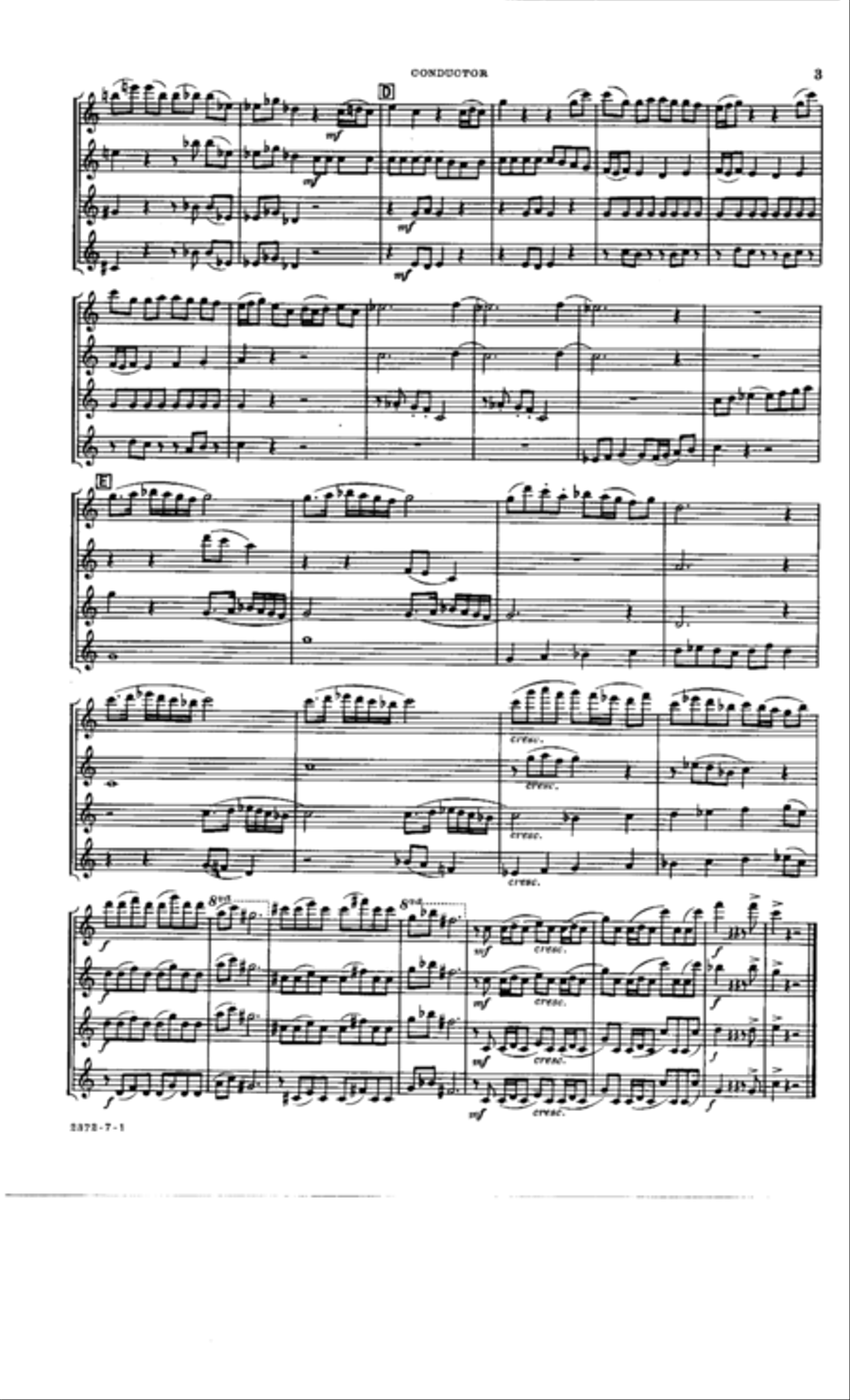 Sonatina Giocosa Flute Quartet scores gallery preview page 4