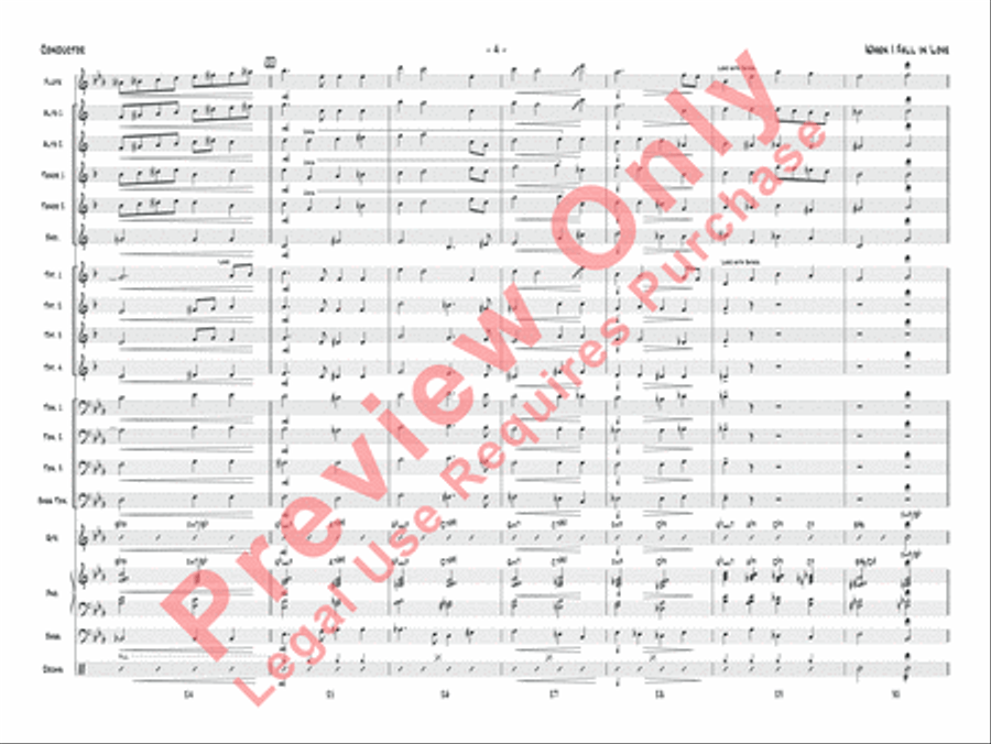 When I Fall in Love Jazz Ensemble scores gallery preview page 7