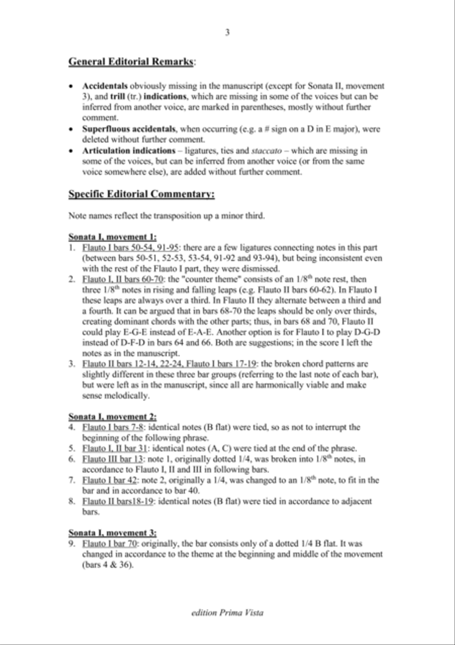 Johann Scherer, III Trios for Three Recorders, Score Woodwind Trio scores gallery preview page 3