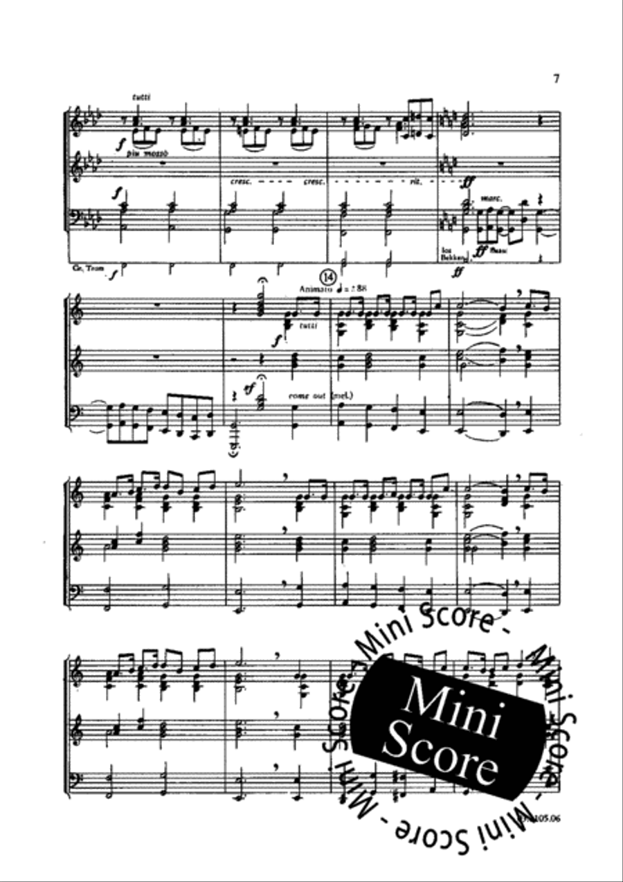 Meditatie Meditatie Concert Band scores gallery preview page 10