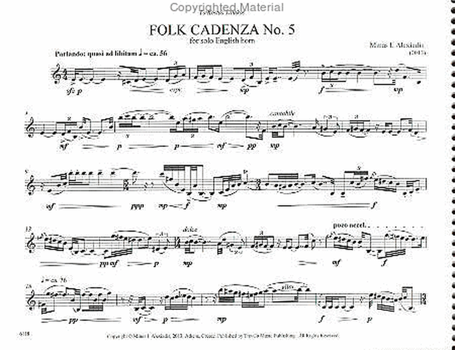 Folk Cadenza No. 5