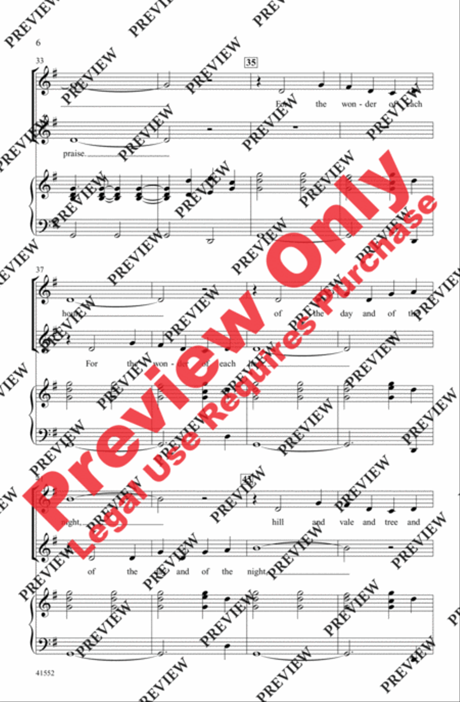Of Grateful Praise Of Grateful Praise 2-Part scores gallery preview page 5