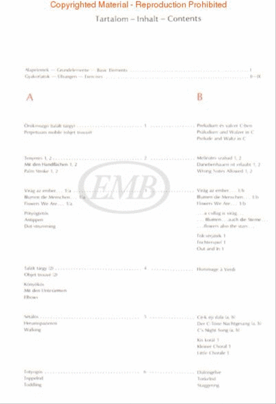 Games for Piano – Volume 1 Piano Solo scores gallery preview page 2