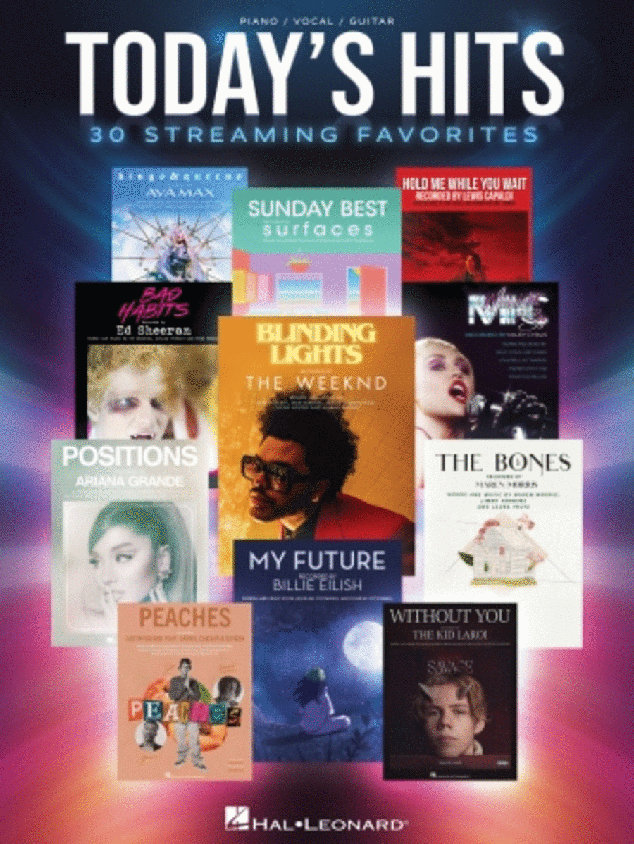 Today's Hits Today's Hits Piano, Vocal, Guitar scores gallery preview page 1