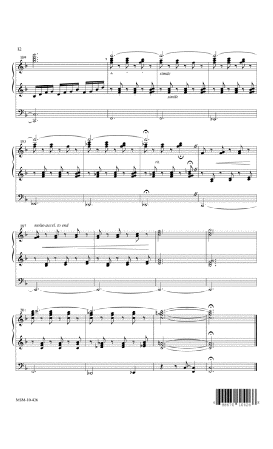 In Thee Is Gladness Organ scores gallery preview page 7