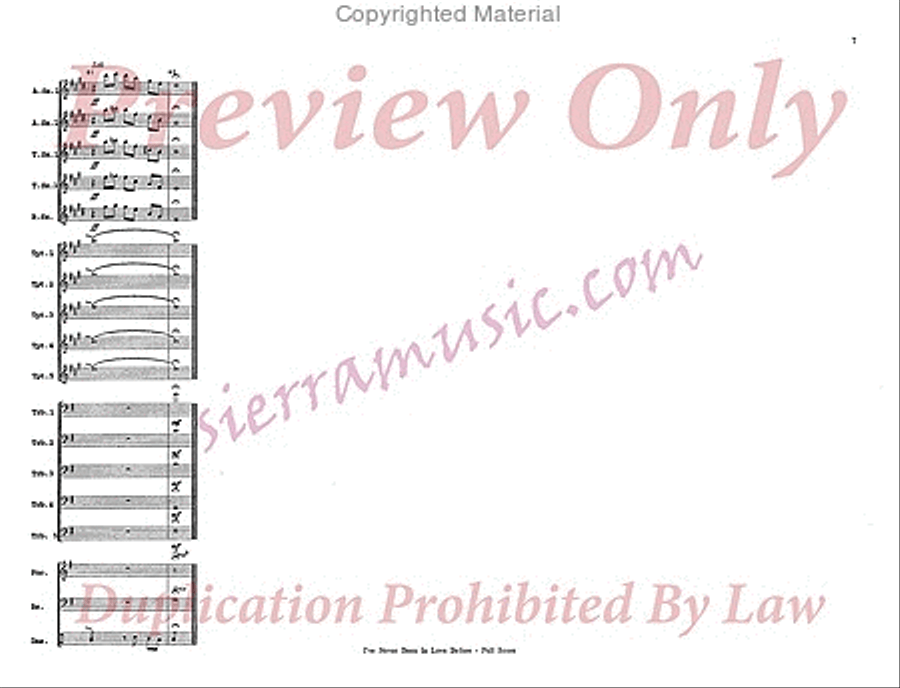 I've Never Been In Love Before Jazz Ensemble scores gallery preview page 8