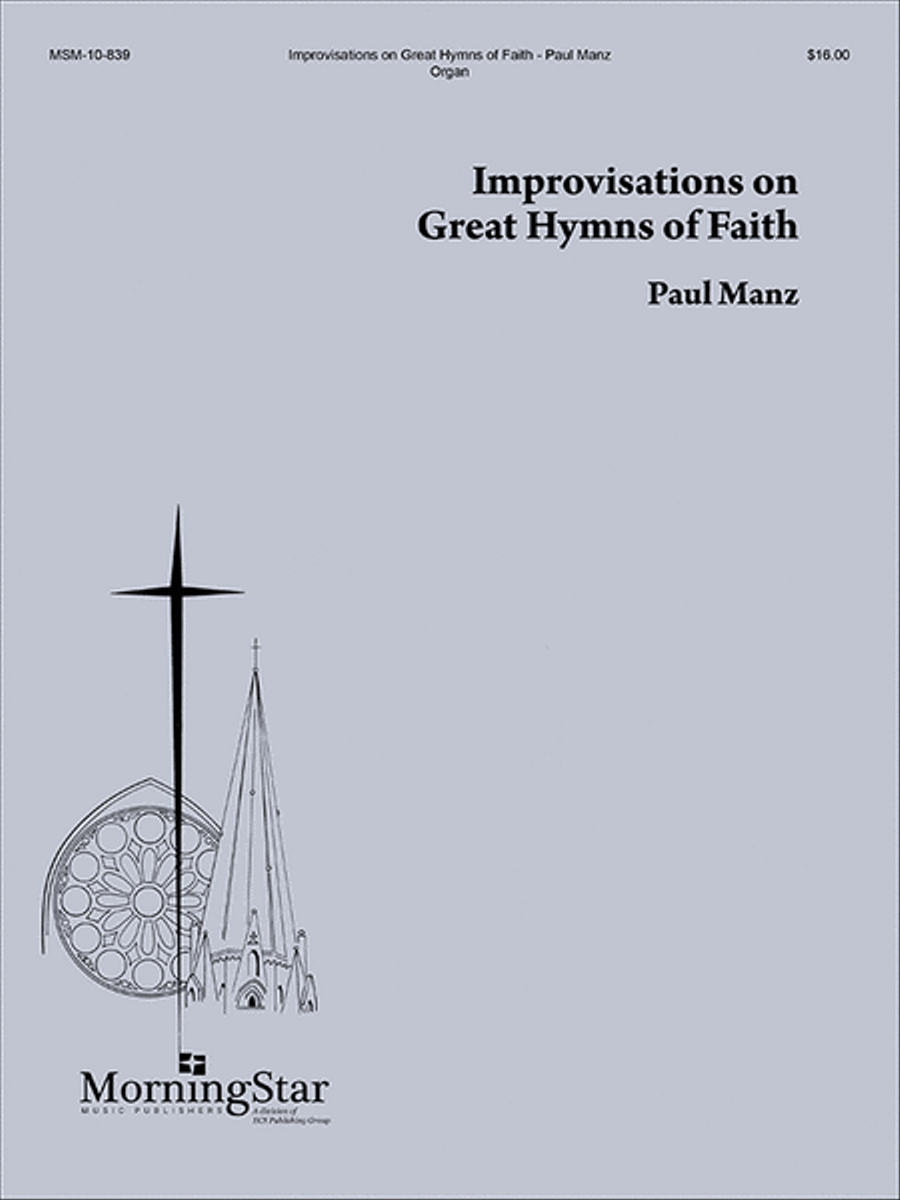 Improvisations on Great Hymns of Faith Organ scores gallery preview page 1