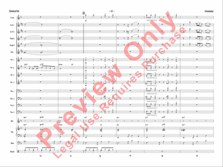 ¡Vámonos! ¡Vámonos! Jazz Ensemble scores gallery preview page 11
