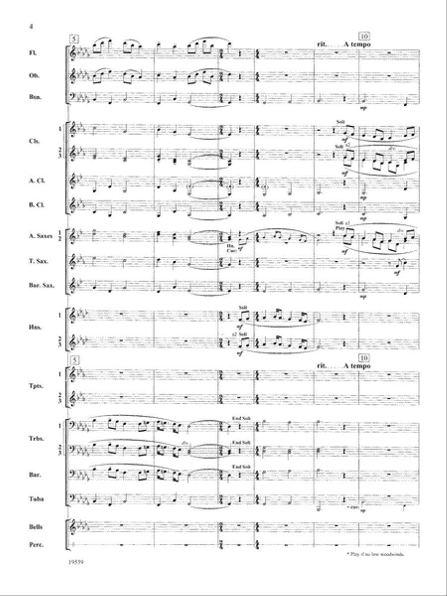 Two Irish Sketches: Score Concert Band scores gallery preview page 4
