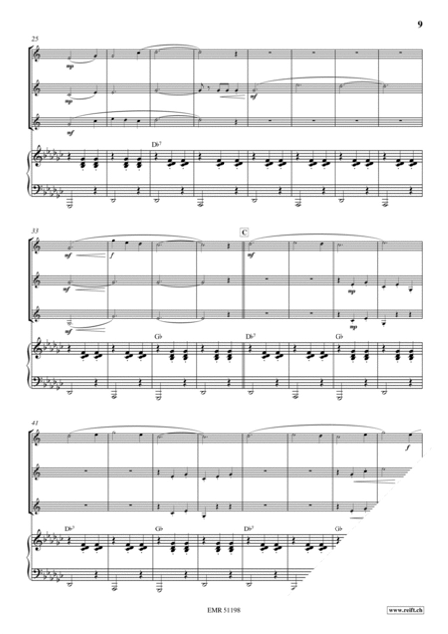20 Alphorn Trios Volume 1 Brass Trio scores gallery preview page 6