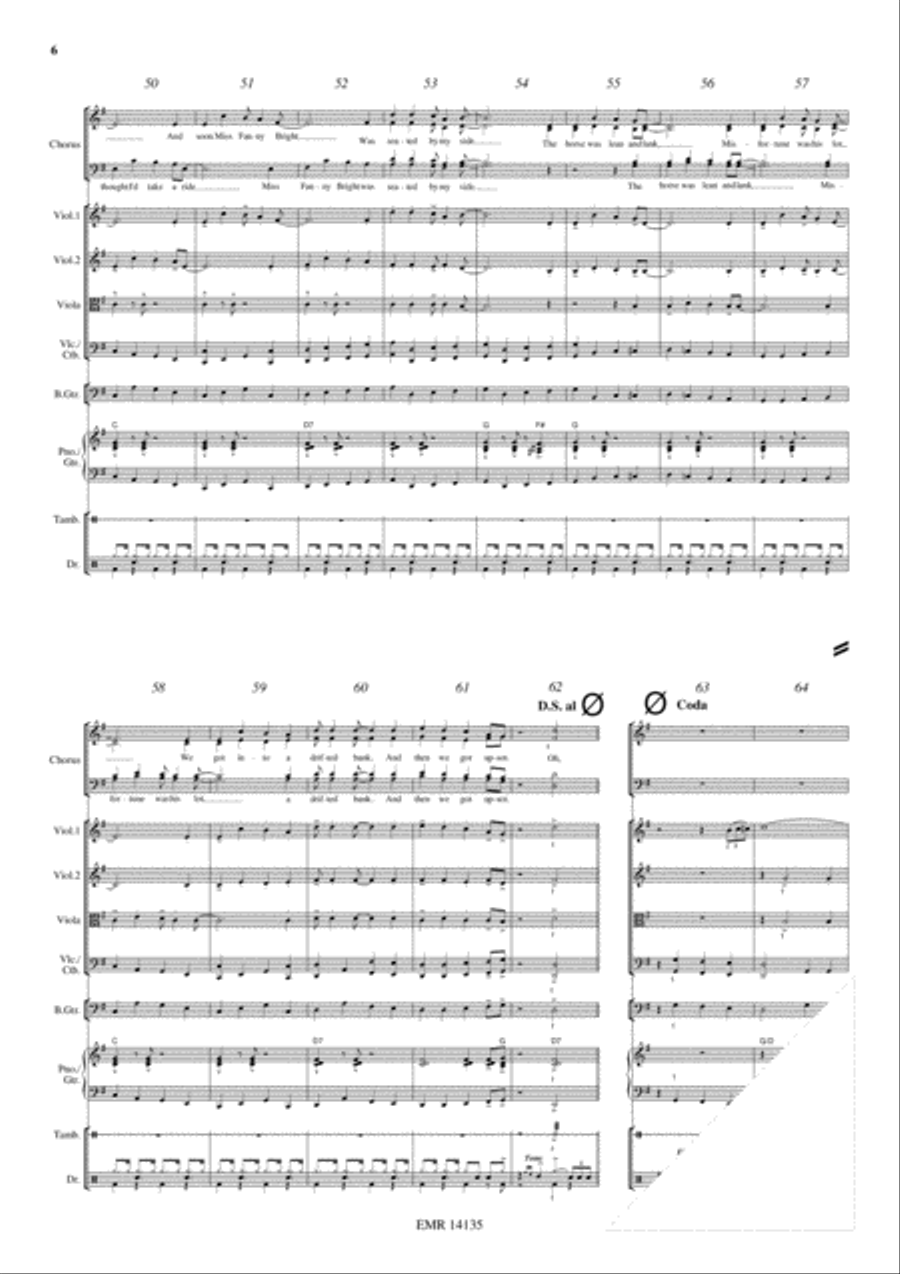 Swingle Bells Swingle Bells Choir scores gallery preview page 7
