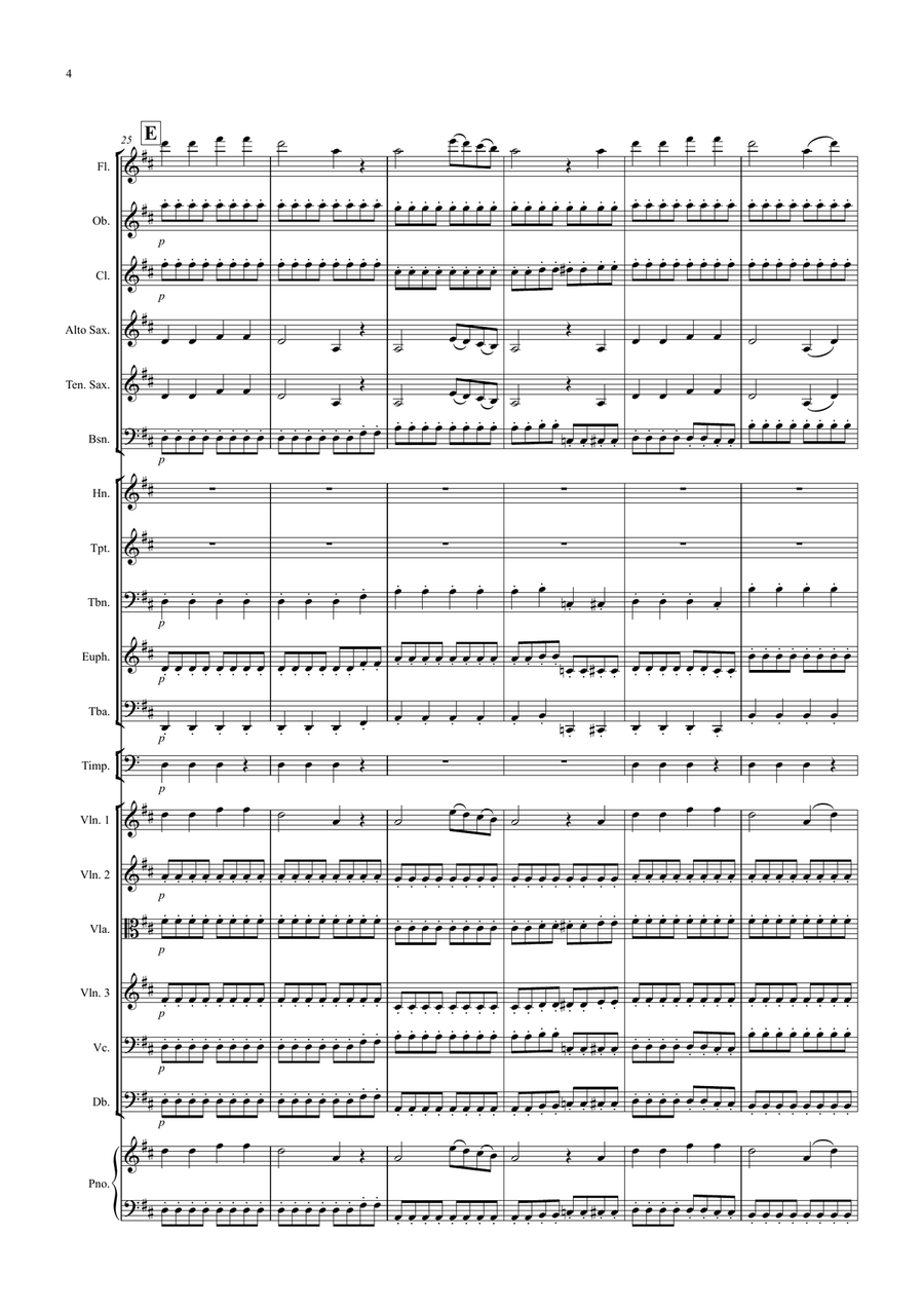 Schubert Rocks! for School Orchestra Full Orchestra scores gallery preview page 4