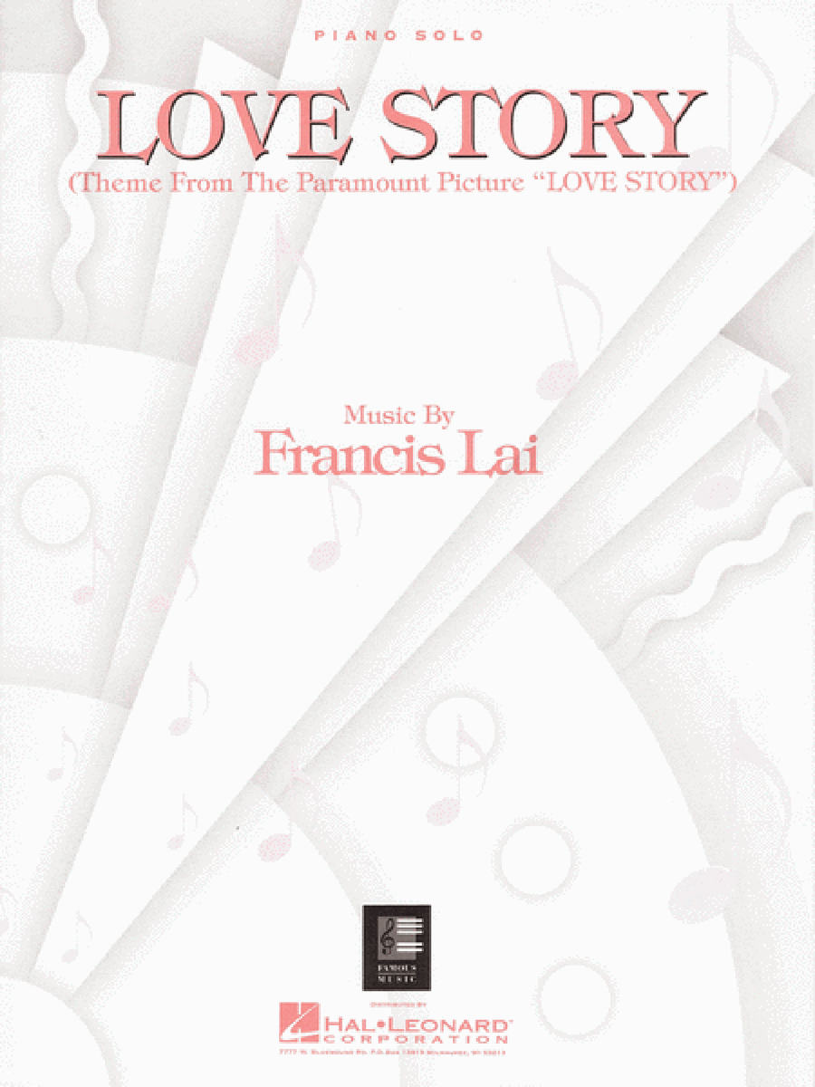 Love Story, Theme From Piano Solo scores gallery preview page 1