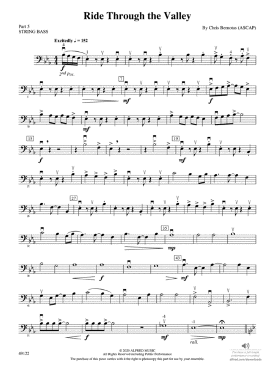 Ride Through the Valley: Part 5 - String Bass