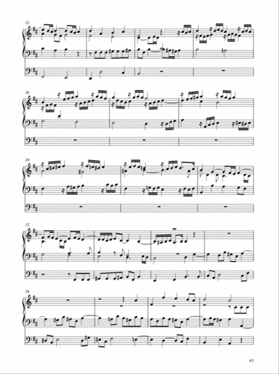 Oxford Bach Books for Organ: Manuals and Pedals, Book 3 Organ scores gallery preview page 9