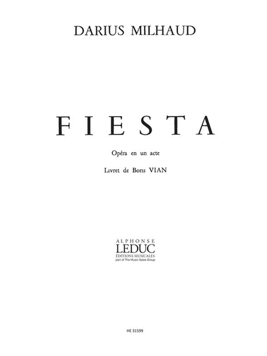 Fiesta Op.370 (opera)
