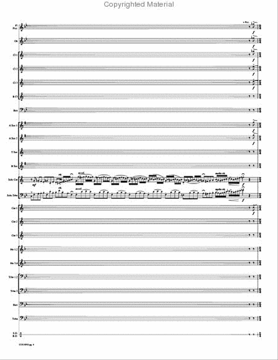 Cousins Cousins Concert Band scores gallery preview page 7