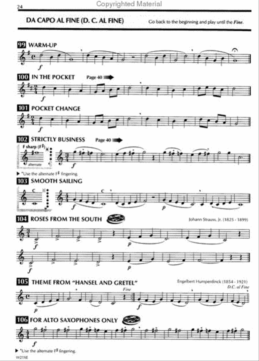 Standard of store excellence saxophone