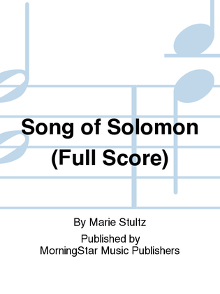 Song of Solomon (Full Score)