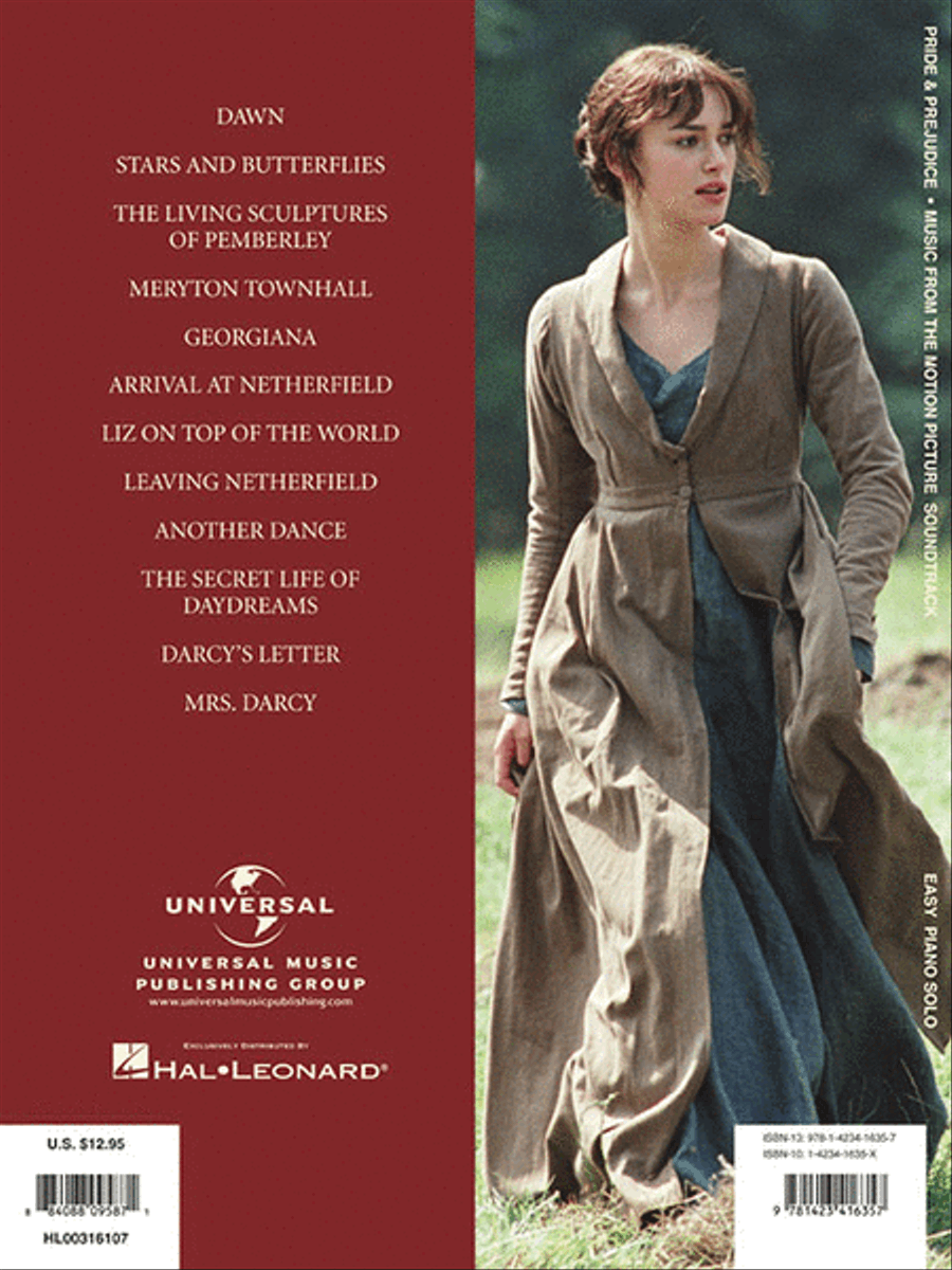 Pride & Prejudice Easy Piano scores gallery preview page 5