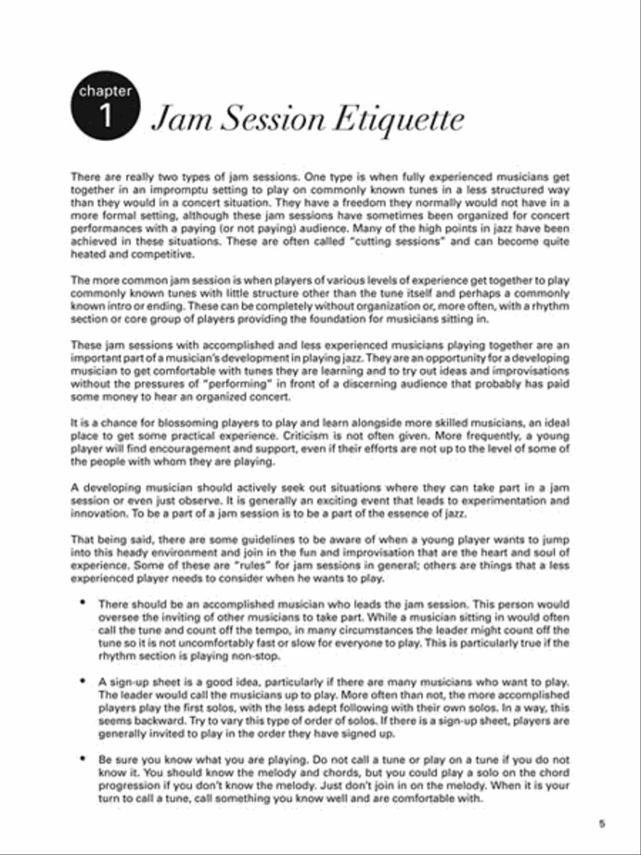 Jazz Session Trainer C Instrument scores gallery preview page 3