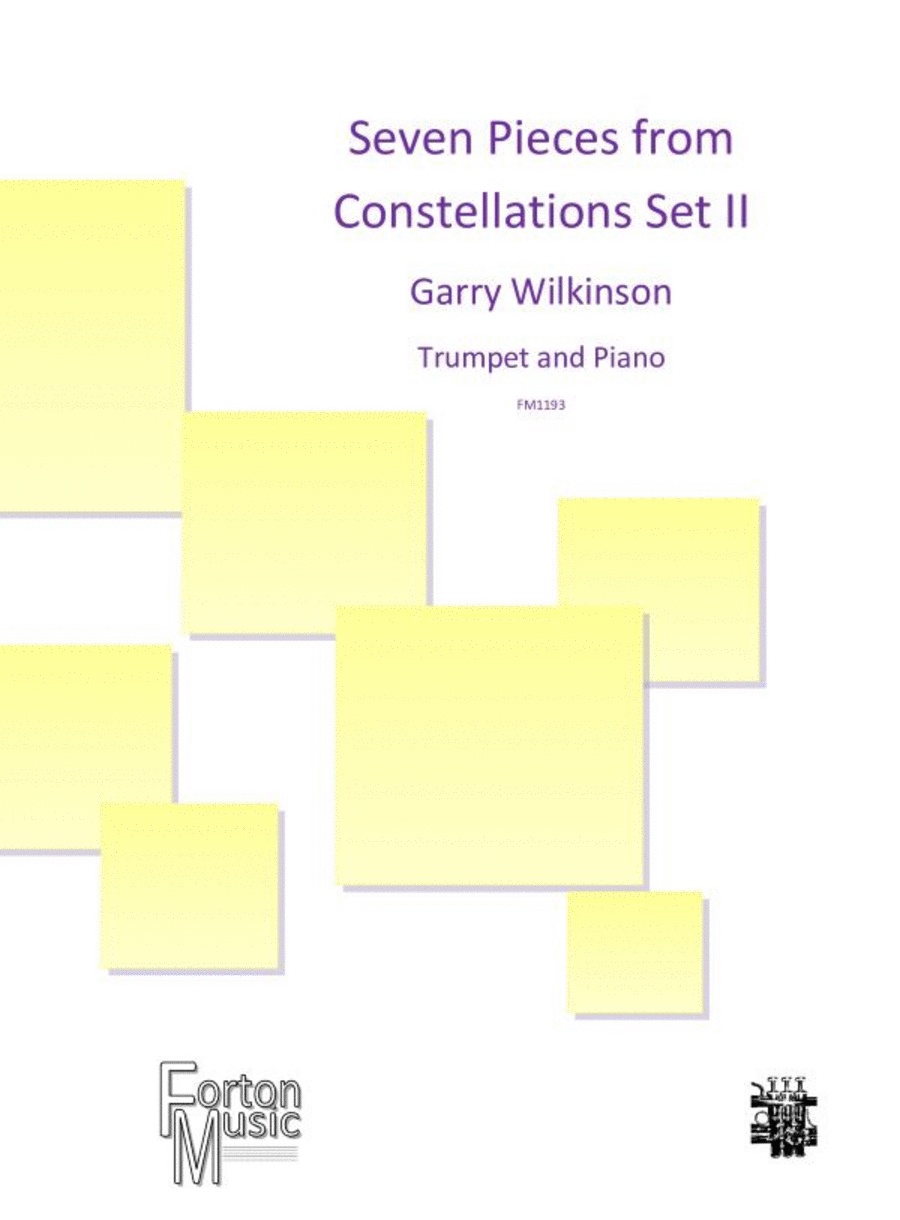 Seven Pieces from Constellations Set II Trumpet Solo scores gallery preview page 1
