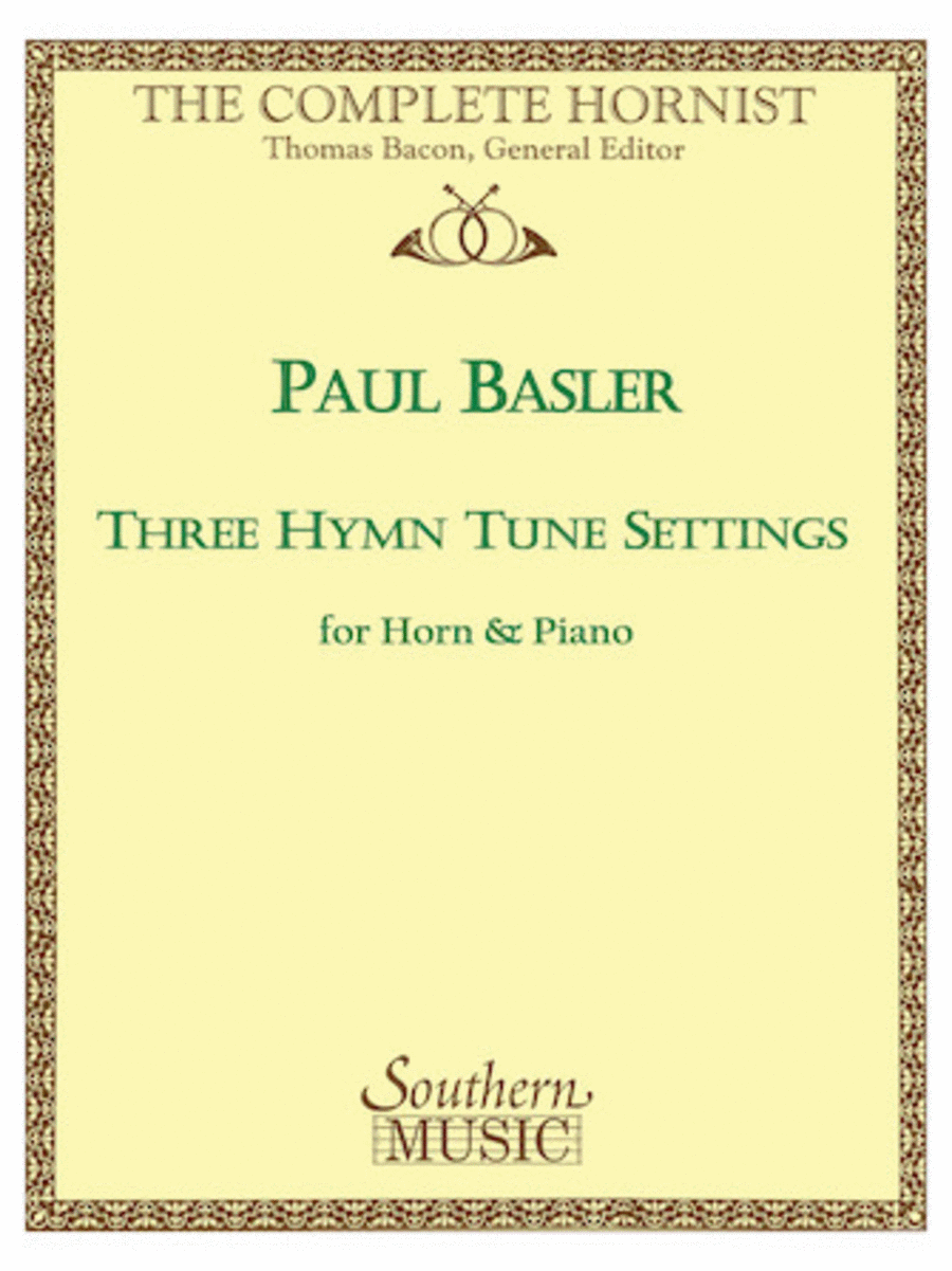 Three Hymn Tune Settings Horn scores gallery preview page 1