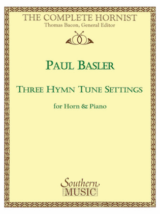 Book cover for Three Hymn Tune Settings