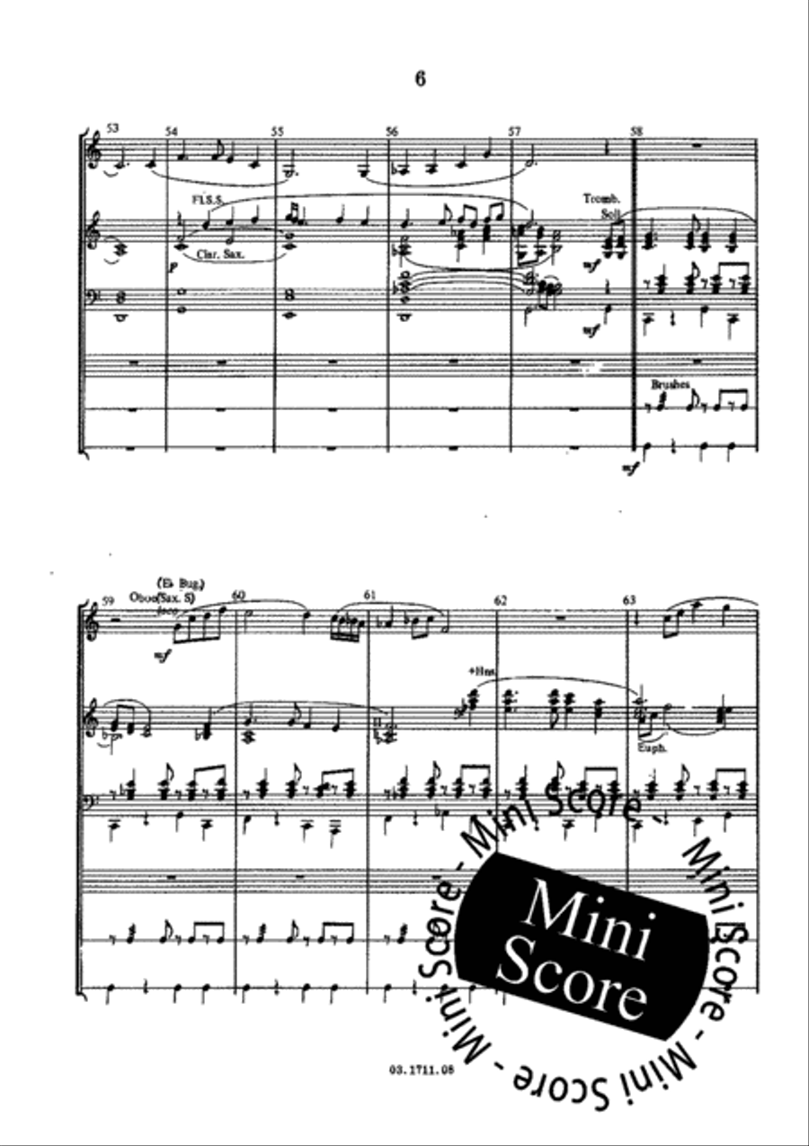 From the Sinatra Song Book Concert Band scores gallery preview page 10