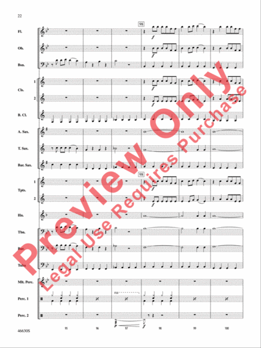The LEGO Ninjago Movie: Selections from the Motion Picture Soundtrack Concert Band scores gallery preview page 23