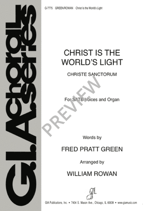 Book cover for Christ Is the World's Light