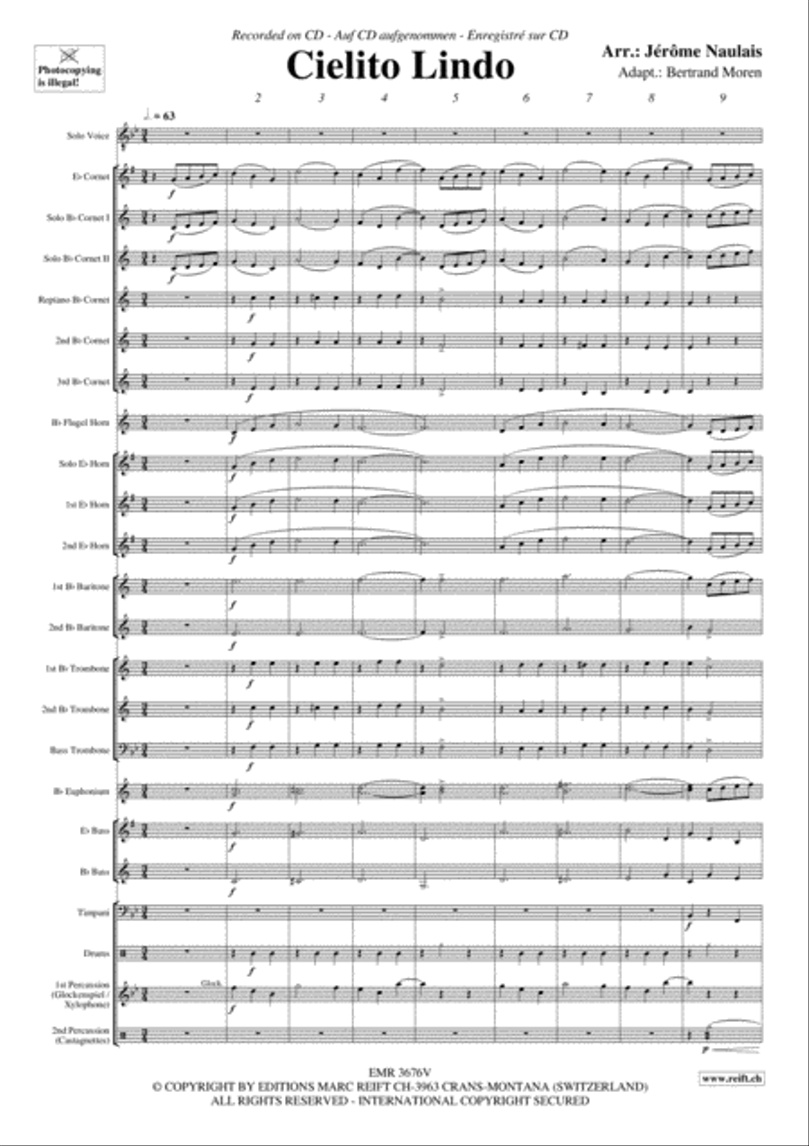 Cielito Lindo Brass Band scores gallery preview page 4
