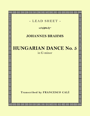 Hungarian Dance No. 5 (in Gm)