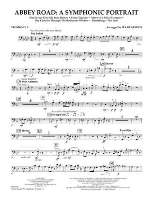 Book cover for Abbey Road - A Symphonic Portrait - Trombone 3