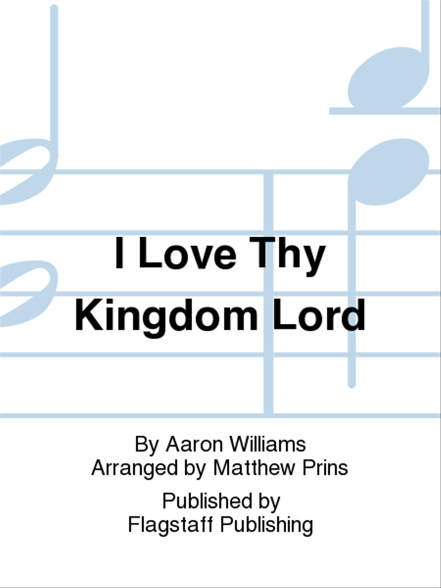 I Love Thy Kingdom Lord I Love Thy Kingdom Lord 5-Octaves scores gallery preview page 1