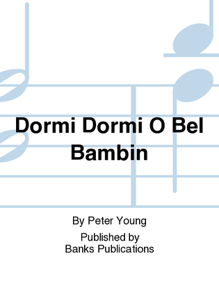 Book cover for Dormi Dormi O Bel Bambin