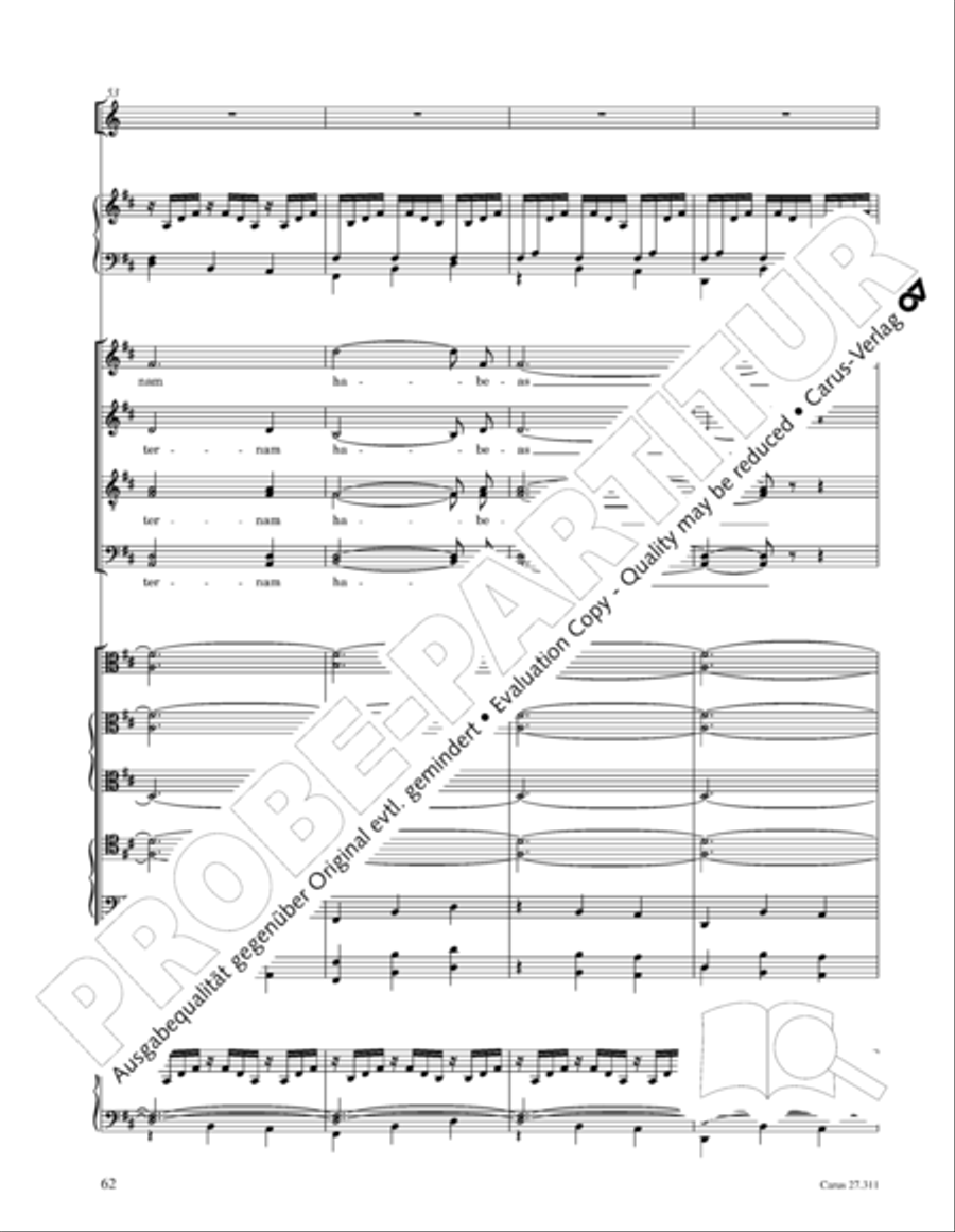 Requiem - church version (Requiem. Fassung mit kleinem Orchester) 4-Part scores gallery preview page 78