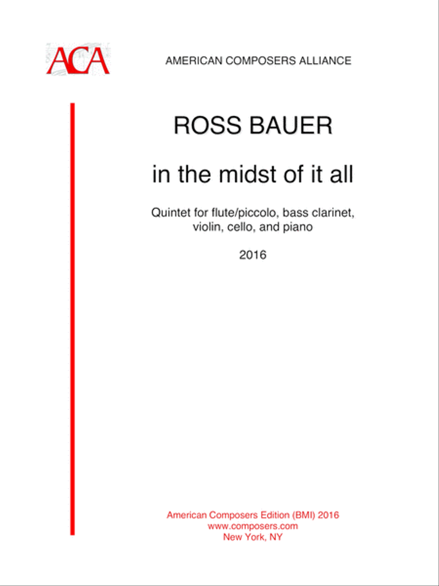[Bauer] in the midst of it all Small Ensemble scores gallery preview page 1