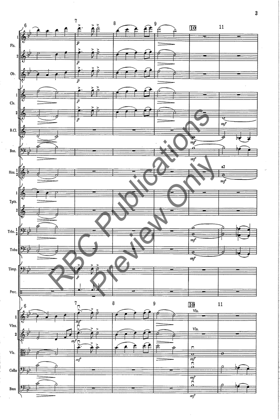 Gloria And Alleluia Gloria And Alleluia Full Orchestra scores gallery preview page 4