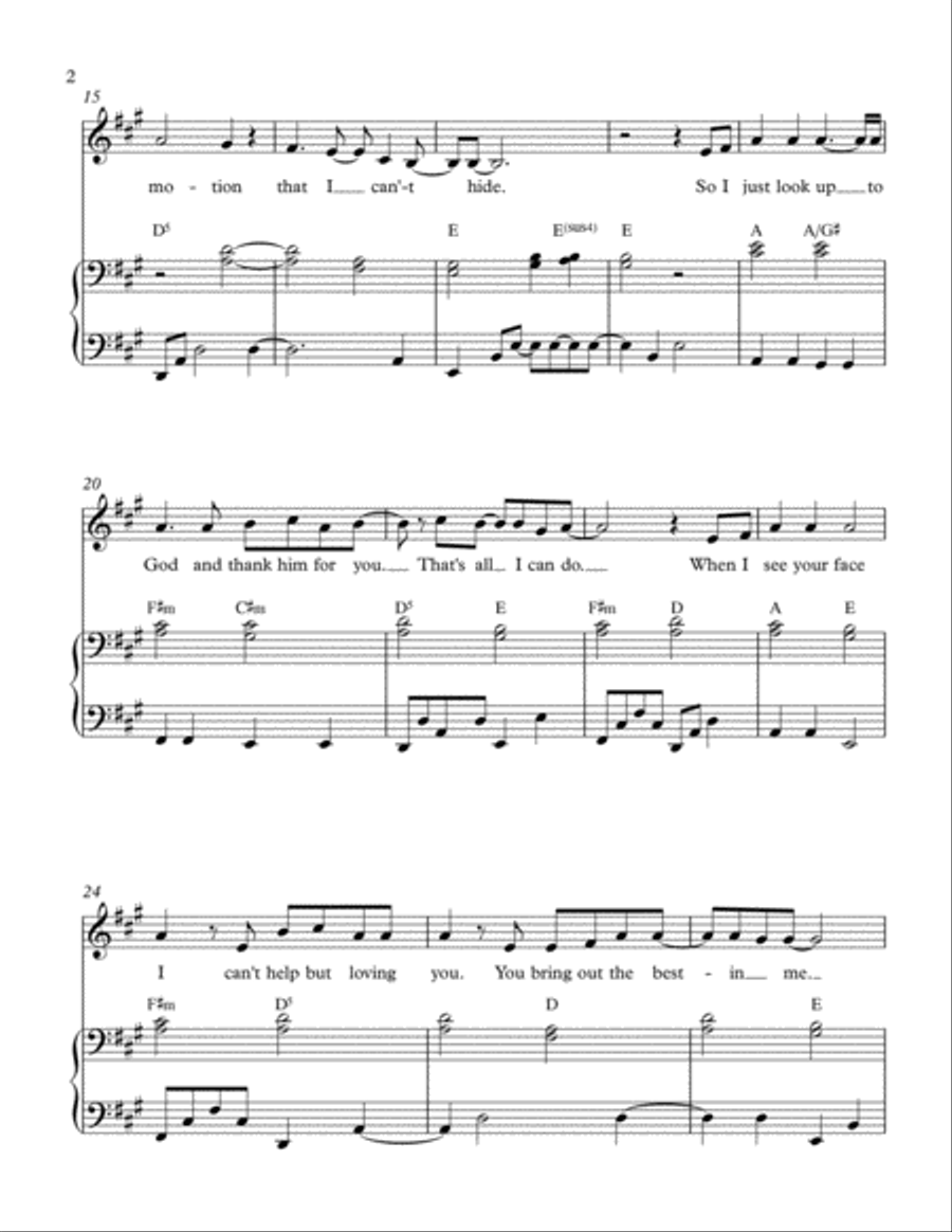 That's What Love Is That's What Love Is Voice scores gallery preview page 2