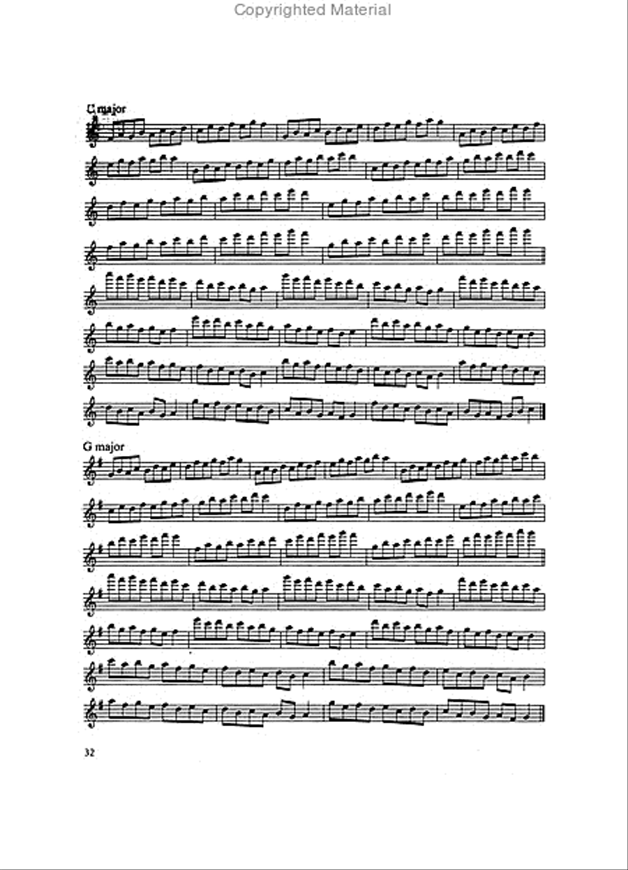 Advanced Recorder Technique Alto Recorder scores gallery preview page 4