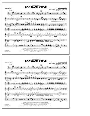 Gangnam Style - 3rd Bb Trumpet