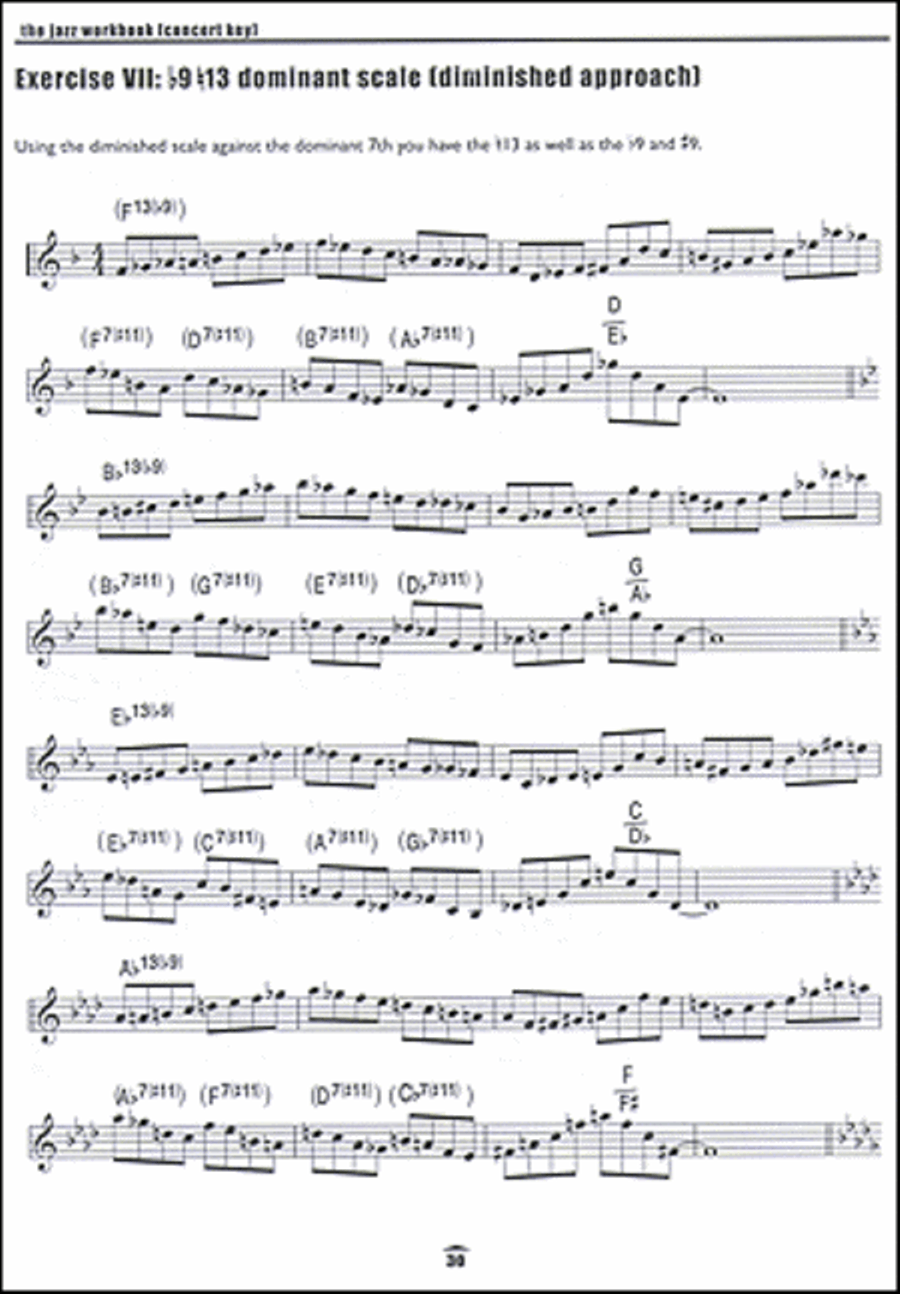 Jazz Workbook, Volume 1 C Edition Oboe scores gallery preview page 3