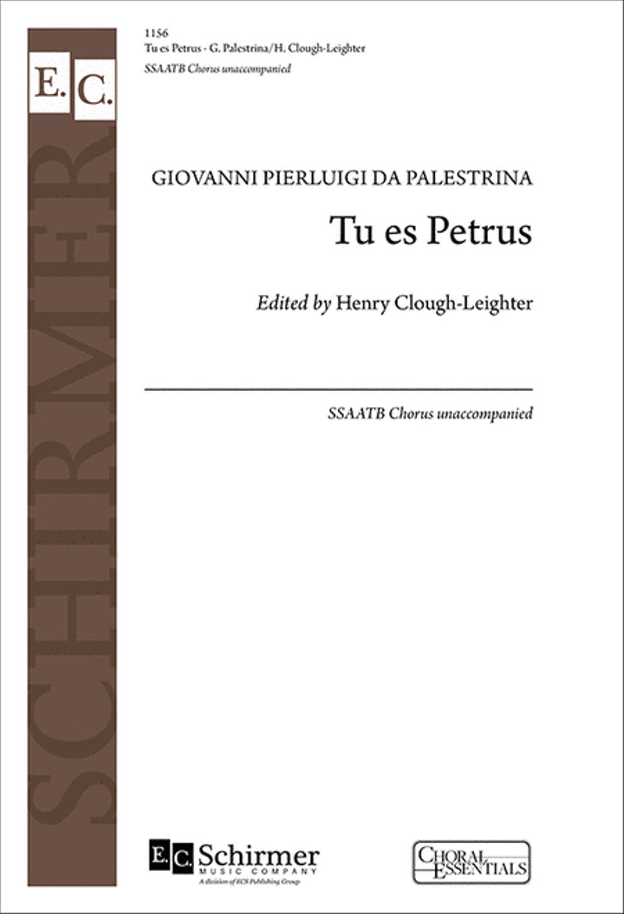 Book cover for Tu es Petrus